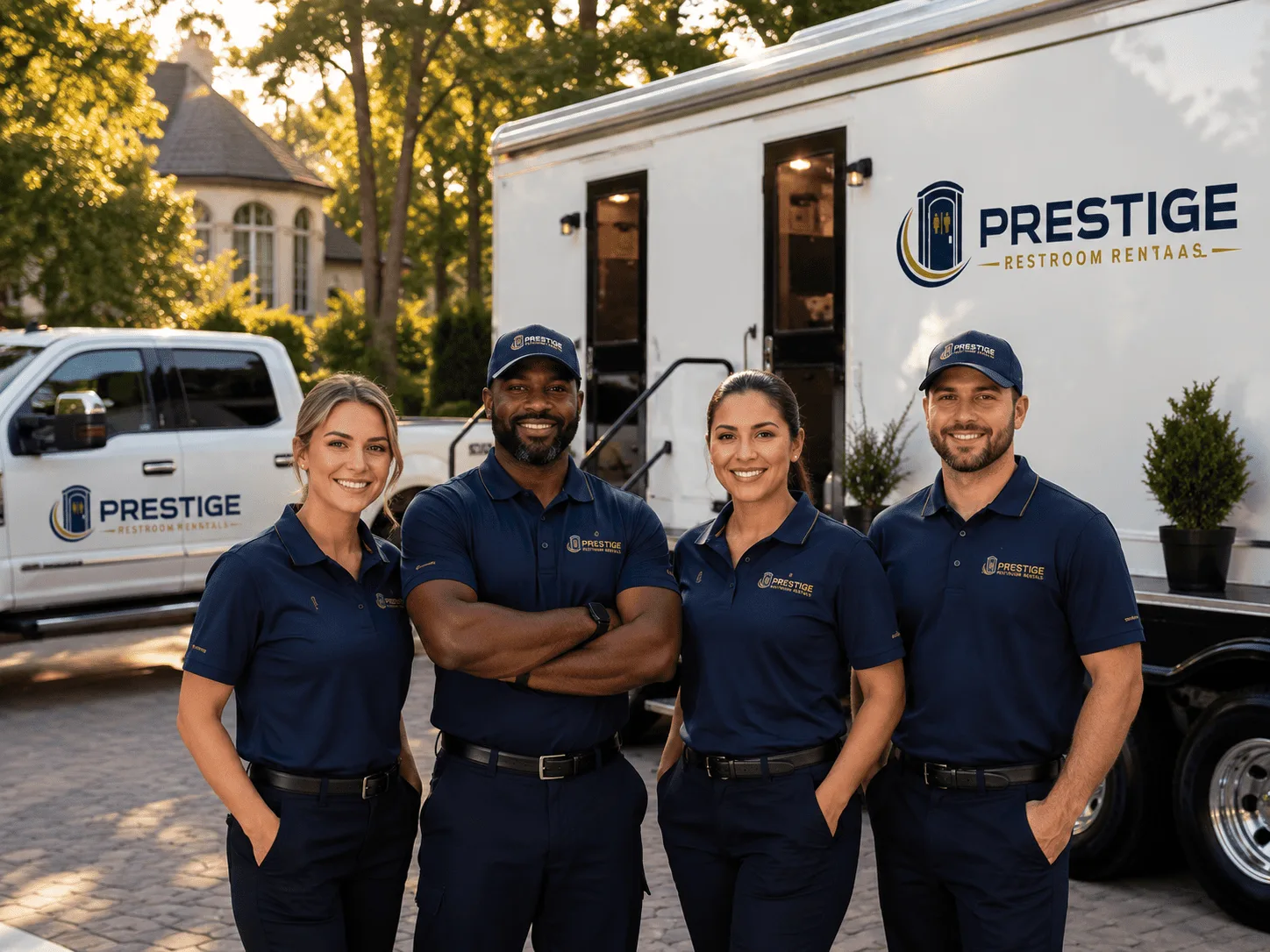 Trusted Luxury Portable Restrooms company in Brethren, MI